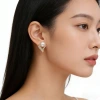 Hyacinth exquisito micro zirconia en forma de V perlas pendientes para mujeres 2026 nuevo estilo ligero de lujo versátil orejeras estilo de tendencia accesorios pendientes details Picture